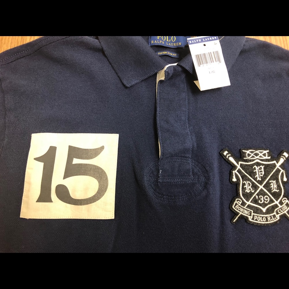Polo Ralph Lauren Varsity Rowing vintage shirt ‘39 - Picture 3 of 7